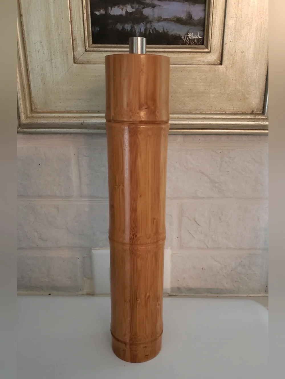 Holar Pepper Grinder, Bamboo, Used For Display
